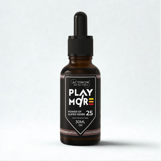 Actiwow Play More Capsules & Oil Combo | Free Vitality Booster Actiwow